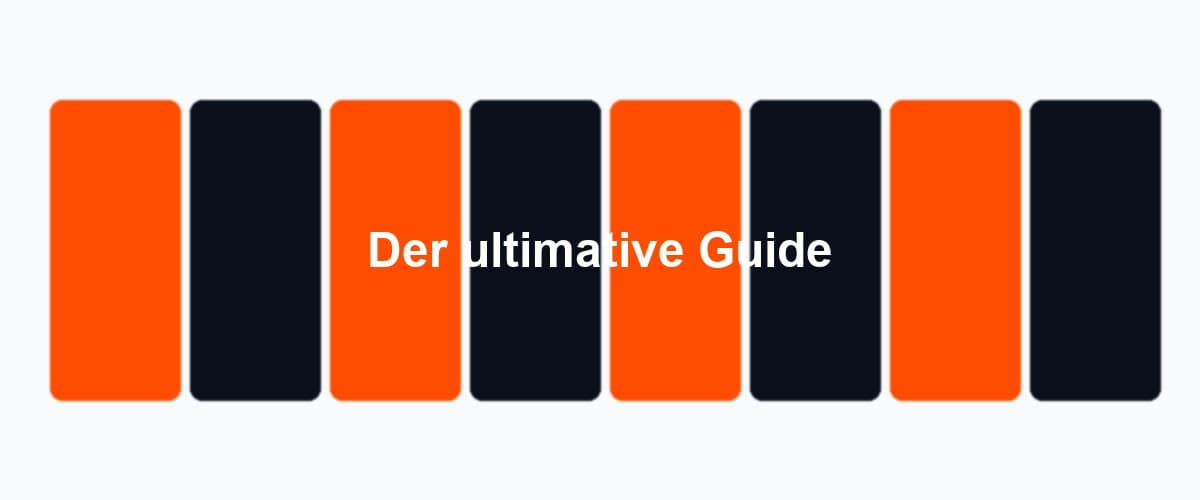 Kennzeichenhalter Guide